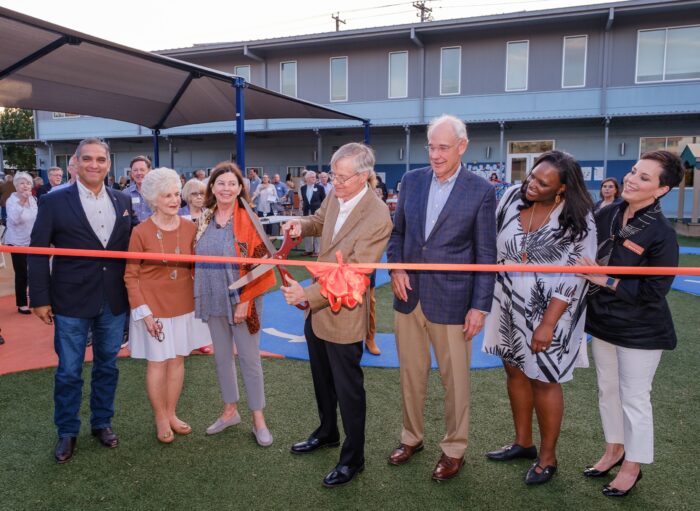 Dr. Edwin R. Sharpe Playground Ribbon Cutting