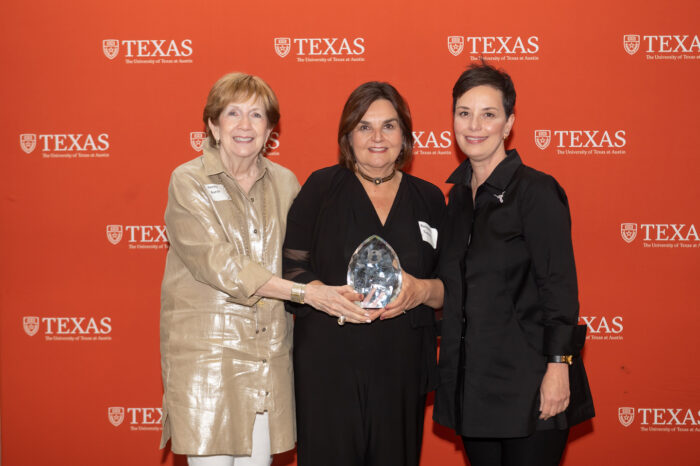 Penny Burck, Dr. Ramona Trevino and Dr. Melissa Chavez